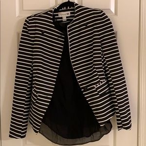 Striped blazer